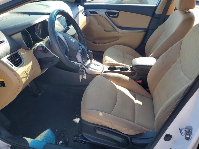 2013 Hyundai Elantra VIN 5NPDH4AE7DH287390 COPART salvage auction — REAR END, CA - SALVAGE CERTIFICATE, sold $1,450 on 2026-07-02 (photo 7)