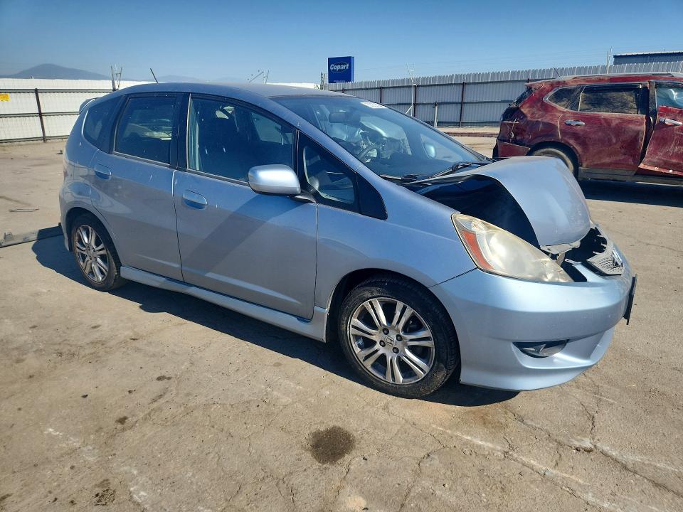 2011 Honda Fit VIN JHMGE8H60BC018800 COPART salvage auction — FRONT END, Ca - Salvage Certificate, sold $1,350 on 2026-07-17 (photo 4)
