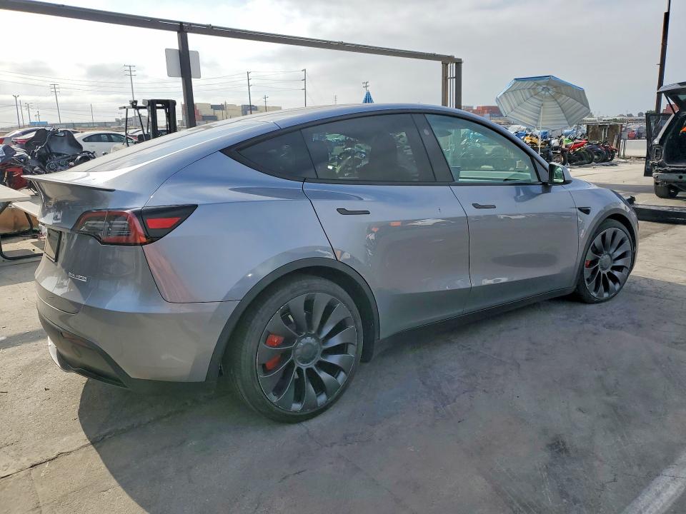 2024 Tesla VIN 7SAYGDEF8RA306025 COPART salvage auction — SIDE, Ca - Salvage Certificate, sold $10,800 on 2026-07-24 (photo 3)