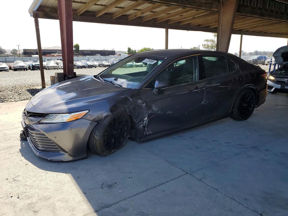 2018 Toyota VIN 4T1B11HK2JU528596 COPART salvage auction — FRONT END, Ca - Salvage Certificate, sold $4,750 on 2026-07-09 (photo 1)
