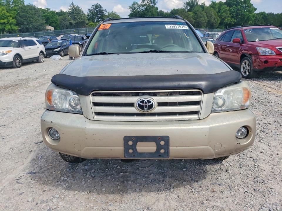 2005 Toyota Highlander VIN JTEEP21A150107565 COPART salvage auction — ALL OVER, Tn - Salvage Certificate, sold $600 on 2026-07-30 (photo 5)