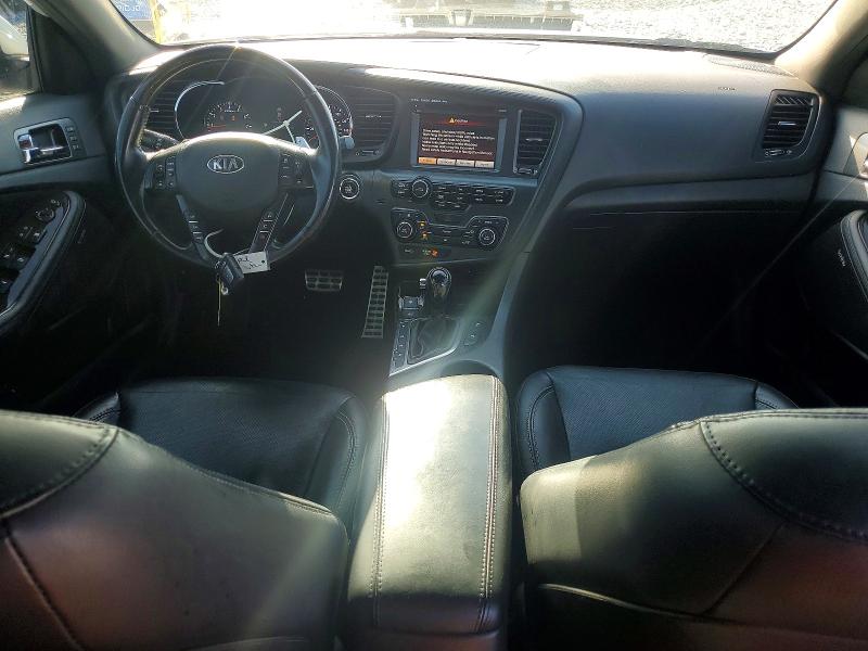 2013 Kia Optima VIN 5XXGR4A68DG161571 COPART salvage auction — FRONT END, Fl - Certificate Of Destruction, sold $850 on 2026-07-10 (photo 8)