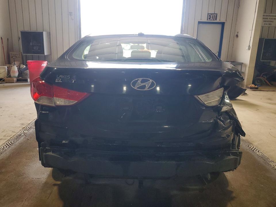 2011 Hyundai Elantra VIN KMHDH4AE6BU128665 COPART salvage auction — FRONT END, Pa - Certificate Of Salvage, sold $550 on 2026-07-09 (photo 6)