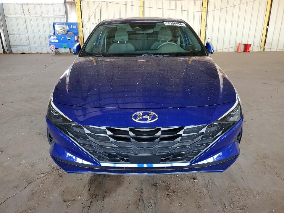 2023 Hyundai Elantra VIN KMHLS4AG6PU591783 COPART salvage auction — REAR END, AZ - CERT OF TITLE - SALVAGE, sold $6,300 on 2026-07-27 (photo 5)
