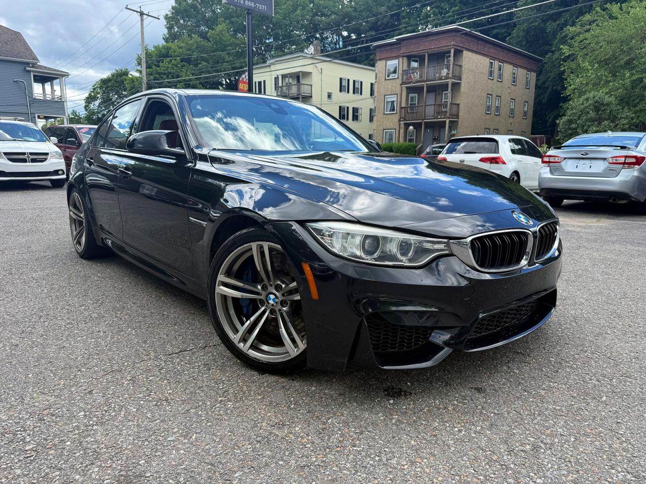 2015 BMW M3 VIN WBS3C9C55FP803086 COPART salvage auction — Minor Dent/Scratches, SC - CERTIFICATE OF TITLE (P), sold $23,200 on 2026-07-01 (photo 4)