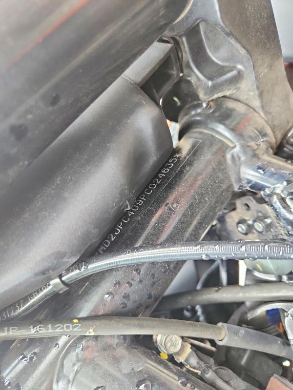 2023 Ktm VIN MD2JPC409PC024635 COPART salvage auction — FRONT END, Tx - Salvage Vehicle Title, sold $800 on 2026-07-09 (photo 9)