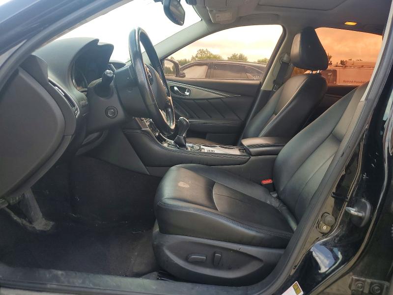 2017 Infiniti Q50 VIN JN1EV7AP3HM733436 COPART salvage auction — VANDALISM, Il - Salvage Certificate, sold $1,400 on 2026-07-31 (photo 7)