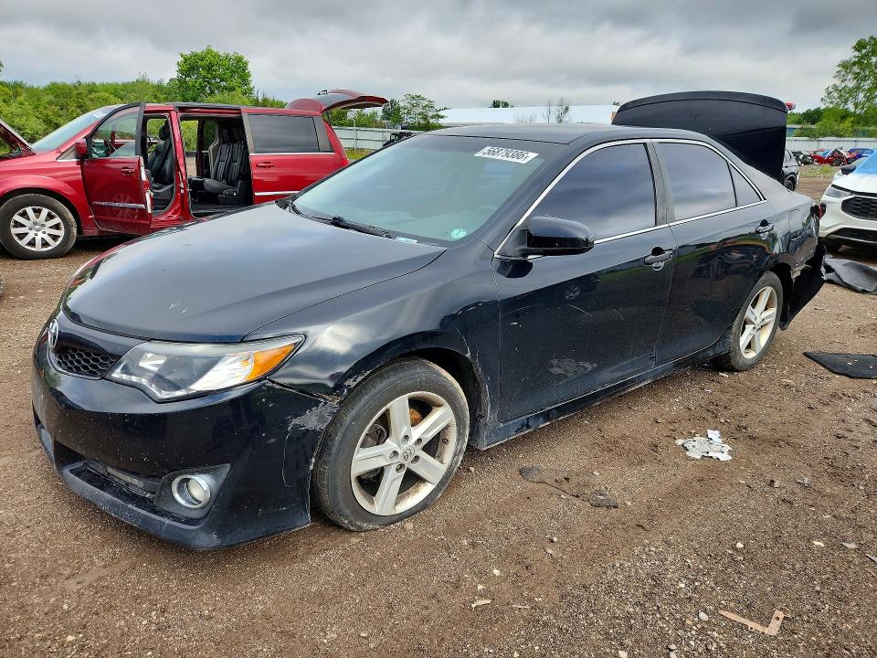 2013 Toyota Camry VIN 4T1BF1FK8DU224455 COPART salvage auction — REAR END, Oh - Cert Of Title-Salvage, sold $1,400 on 2026-07-02 (photo 1)