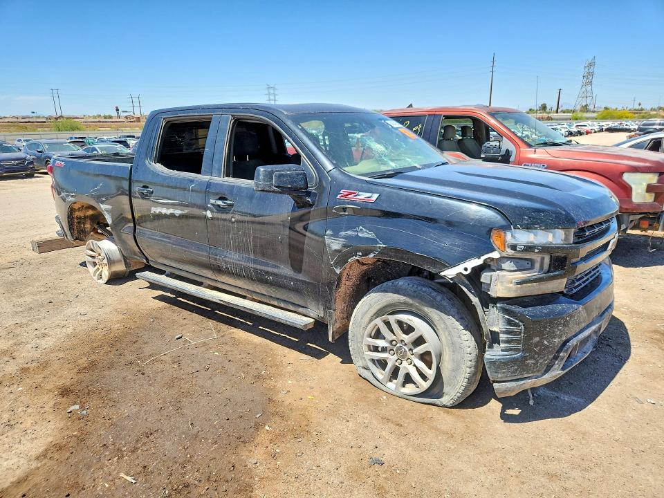 2021 Chevrolet Silverado 1500 VIN 1GCPYFED6MZ359246 COPART salvage auction — VANDALISM, Az - Cert Of Title - Salvage, sold $5,100 on 2026-07-10 (photo 4)