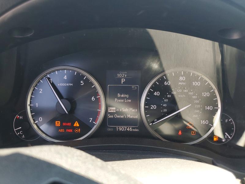 2016 Lexus VIN JTJYARBZ5G2027674 COPART salvage auction — MINOR DENT/SCRATCHES, Nv - Certificate Of Title, sold $6,300 on 2026-07-22 (photo 9)