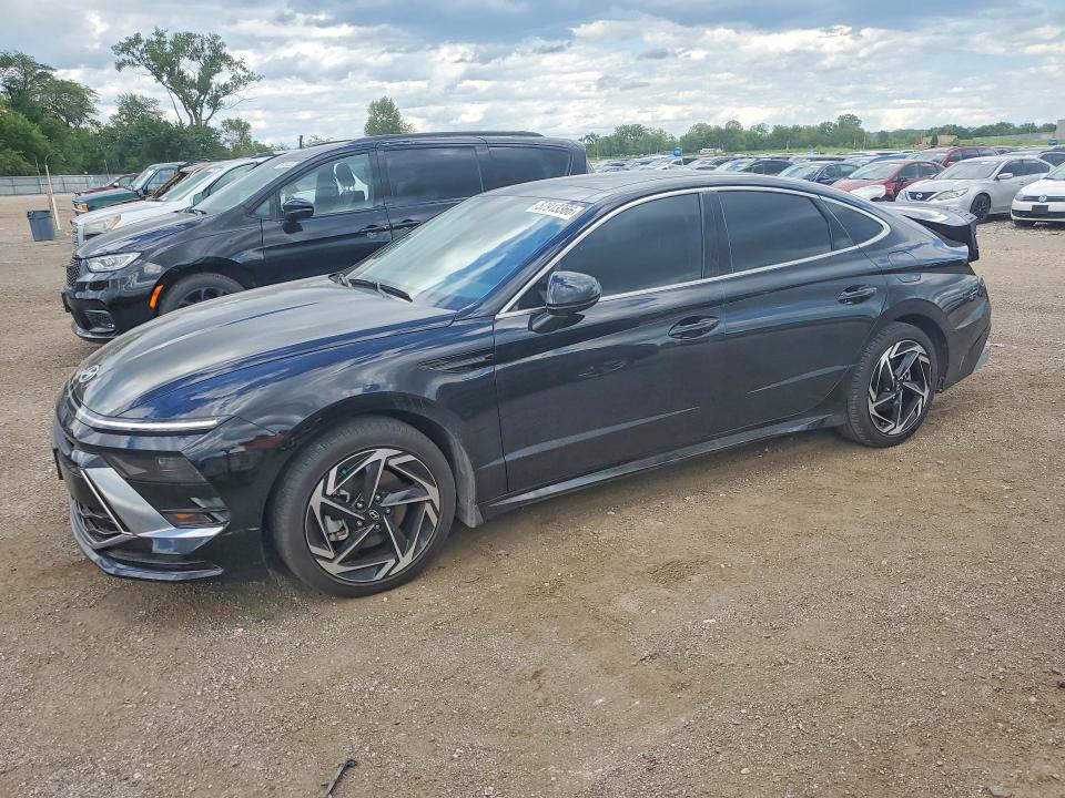 2024 Hyundai Sonata VIN KMHL14JAXRA421364 COPART salvage auction — REAR END, Ia - Cert Of Title-Salvage Title, sold $7,200 on 2026-07-24 (photo 1)