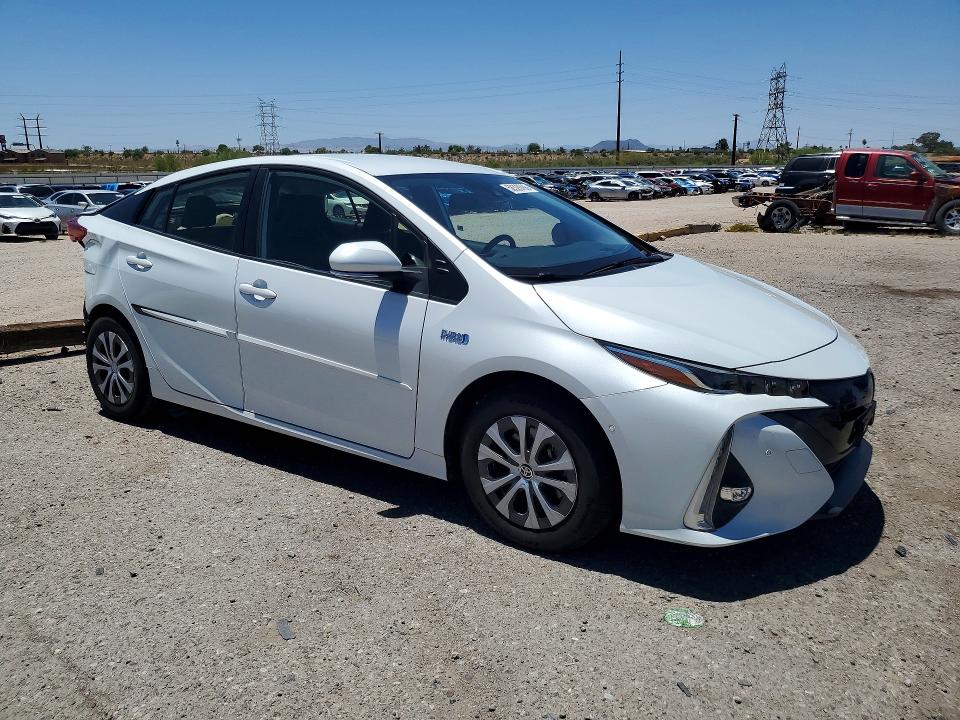 2021 Toyota VIN JTDKAMFPXM3191240 COPART salvage auction — REAR END, Az - Cert Of Title - Salvage, sold $8,200 on 2026-07-06 (photo 4)