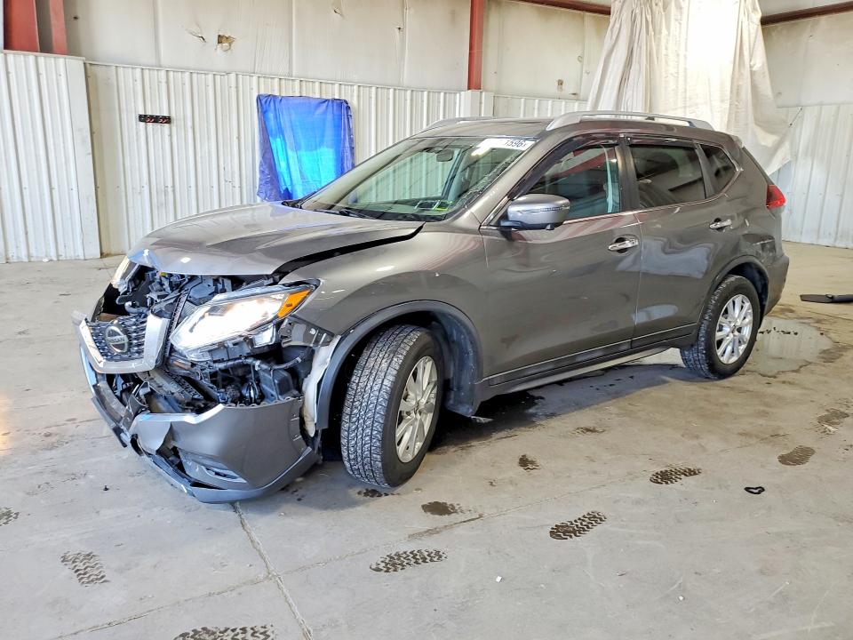 2018 Nissan Rogue VIN 5N1AT2MV8JC752103 COPART salvage auction — FRONT END, Ny - Mv-907A Salvage Certificate, sold $3,450 on 2026-08-01 (photo 1)