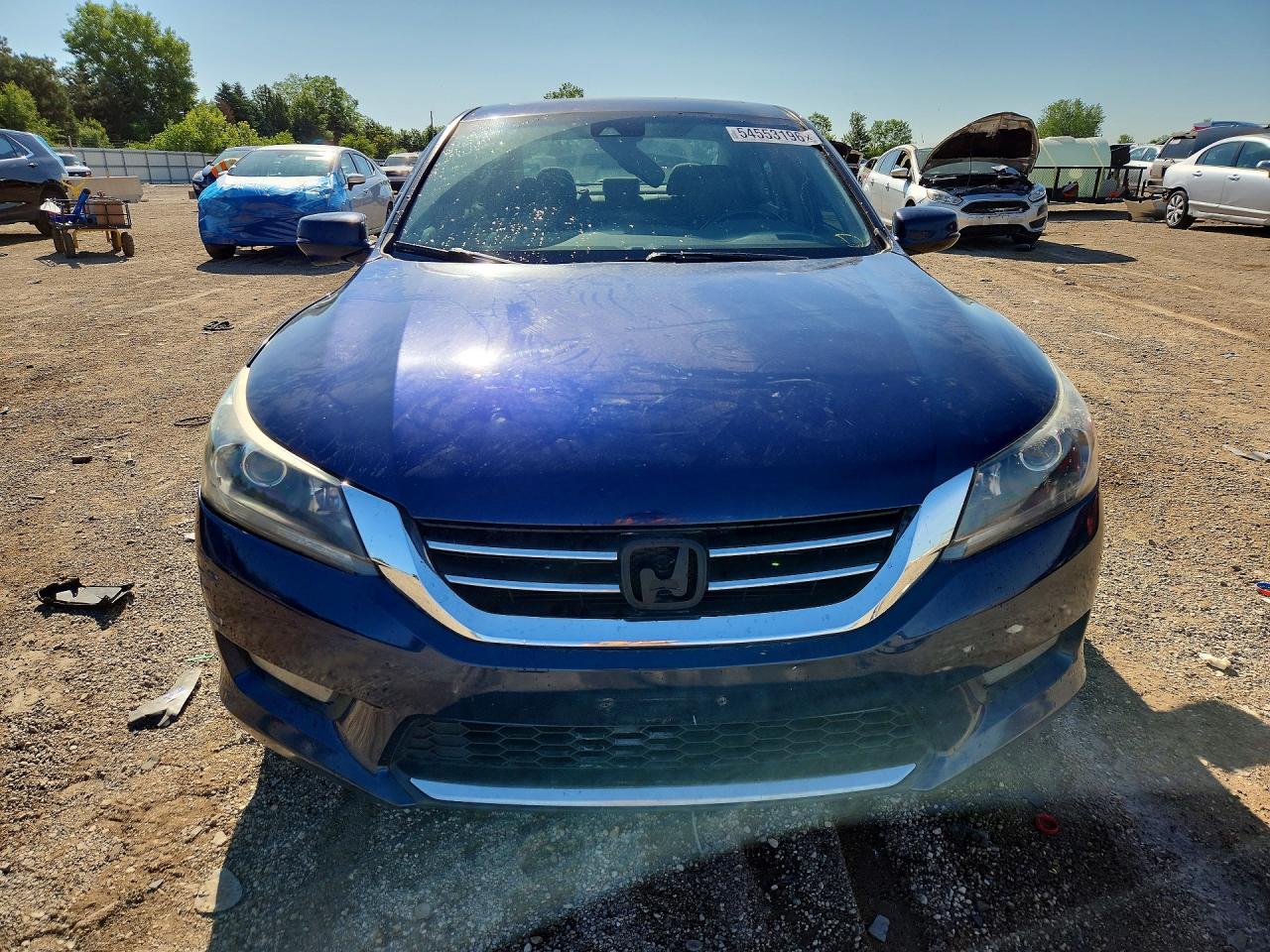 2015 Honda Accord VIN 1HGCR2F89FA042053 COPART salvage auction — Rear End, IL - SALVAGE CERTIFICATE, sold $2,750 on 2026-07-02 (photo 5)