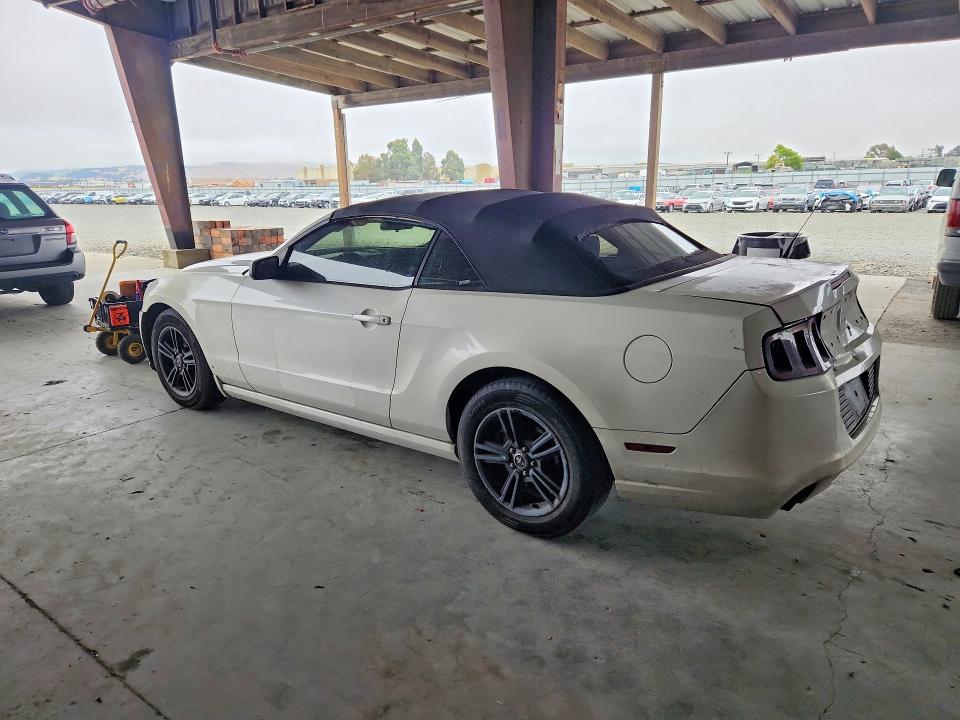 2013 Ford Mustang VIN 1ZVBP8EM1D5224690 COPART salvage auction — REAR END, Ca - Salvage Certificate, sold $1,200 on 2026-07-02 (photo 2)