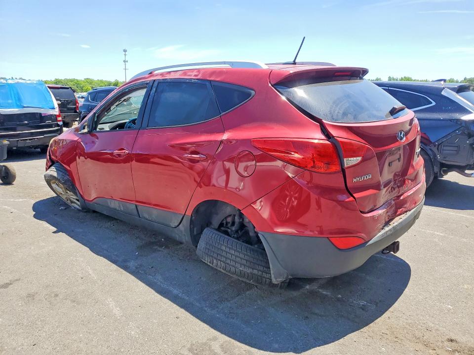 2012 Hyundai Tucson VIN KM8JU3AC1CU513091 COPART salvage auction — ALL OVER, NJ - CERT OF TITLE-SALVAGE (P), sold $550 on 2026-07-02 (photo 2)