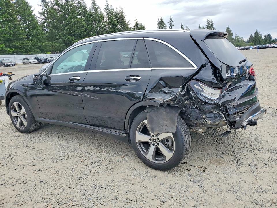 2018 Mercedes-benz Glc VIN WDC0G4KB7JV080638 COPART salvage auction — REAR END, WA - BILL OF SALE, sold $7,200 on 2026-07-17 (photo 2)