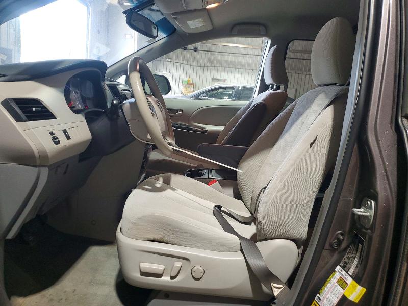 2014 Toyota Sienna VIN 5TDKK3DCXES500566 COPART salvage auction — REAR END, Pa - Certificate Of Salvage, sold $3,300 on 2026-07-02 (photo 7)