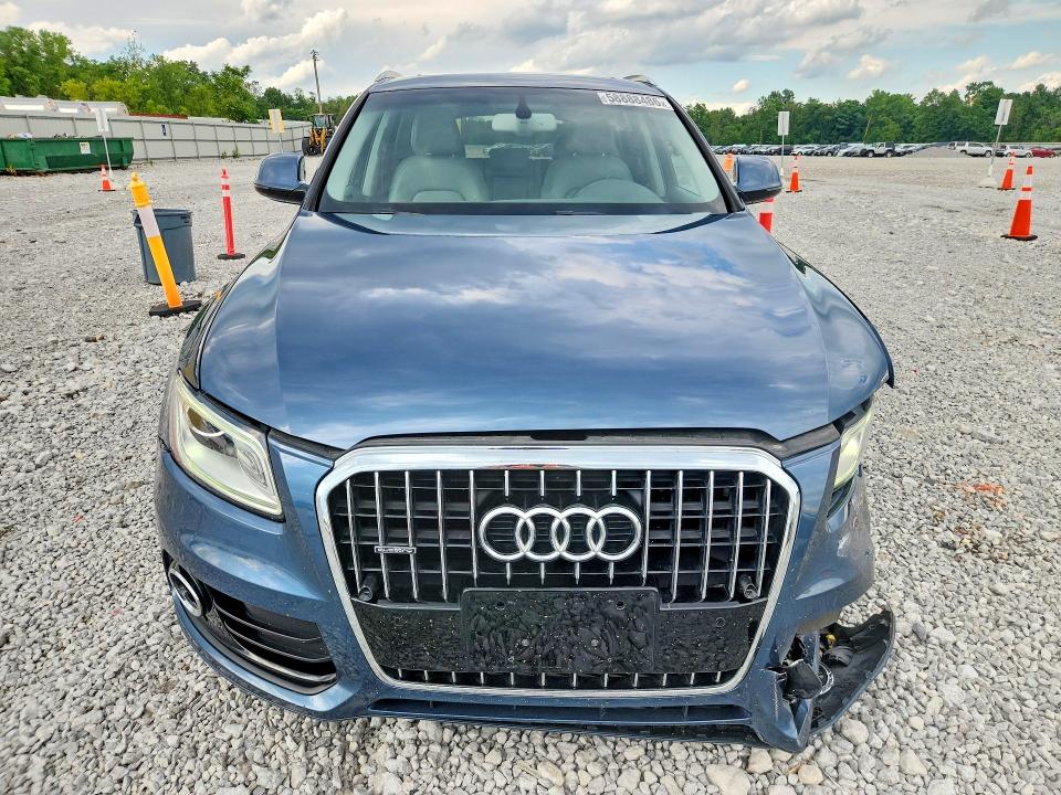 2017 Audi Q5 VIN WA1L2AFP2HA019652 COPART salvage auction — FRONT END, Oh - Cert Of Title-Salvage, sold $90 on 2026-07-24 (photo 5)