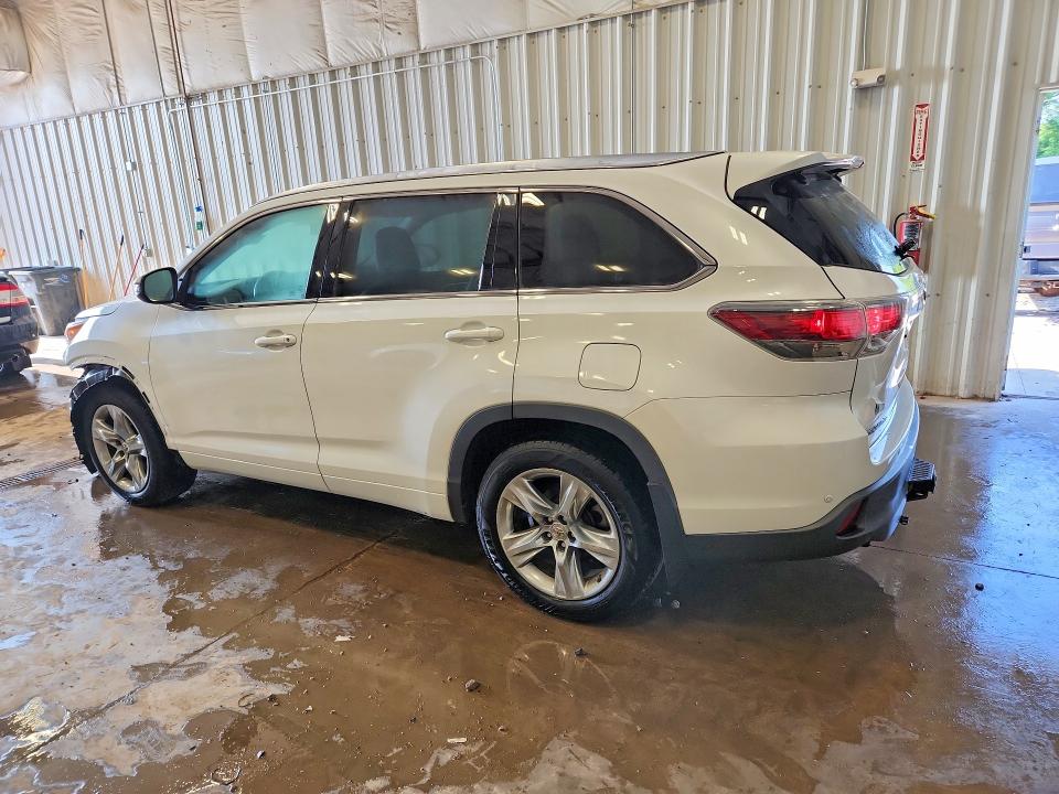 2015 Toyota VIN 5TDDKRFH6FS214641 COPART salvage auction — FRONT END, Wi - Certificate Of Title, sold $9,100 on 2026-07-20 (photo 2)