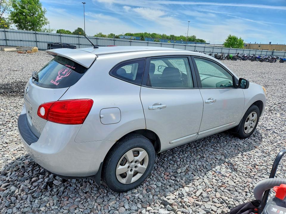 2011 Nissan Rogue VIN JN8AS5MV8BW668649 COPART salvage auction — FRONT END, Wi - Certificate Of Title, sold $900 on 2026-07-20 (photo 3)