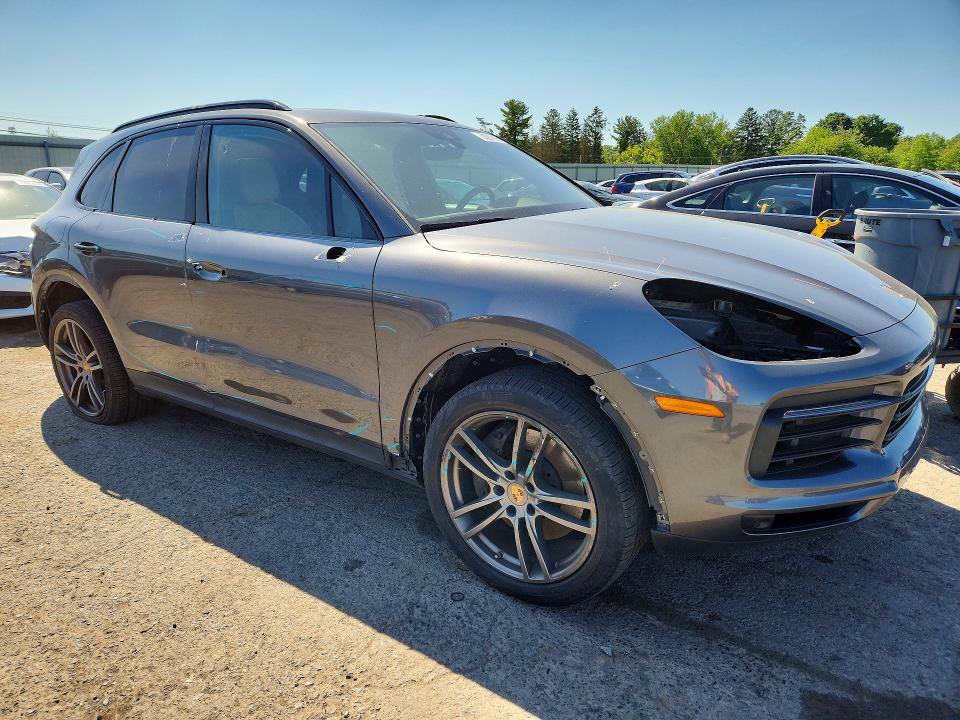 2021 Porsche Cayenne VIN WP1AA2AY2MDA04467 COPART salvage auction — FRONT END, Pa - Certificate Of Salvage, sold $20,500 on 2026-07-14 (photo 4)