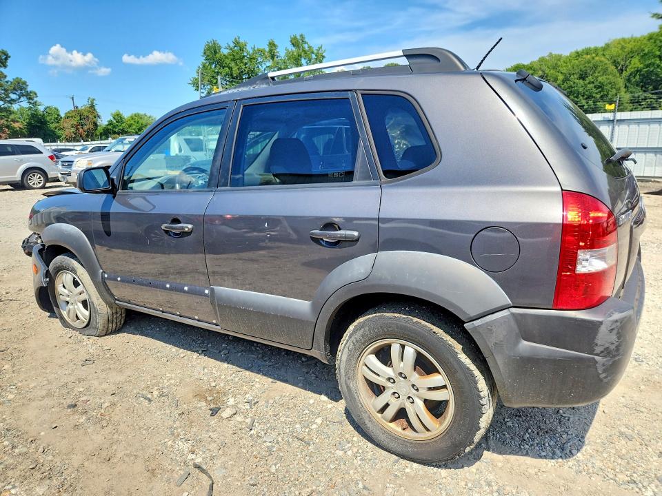 2008 Hyundai Tucson VIN KM8JN72D98U768963 COPART salvage auction — FRONT END, Va - Certificate Of Title, sold $400 on 2026-07-07 (photo 2)