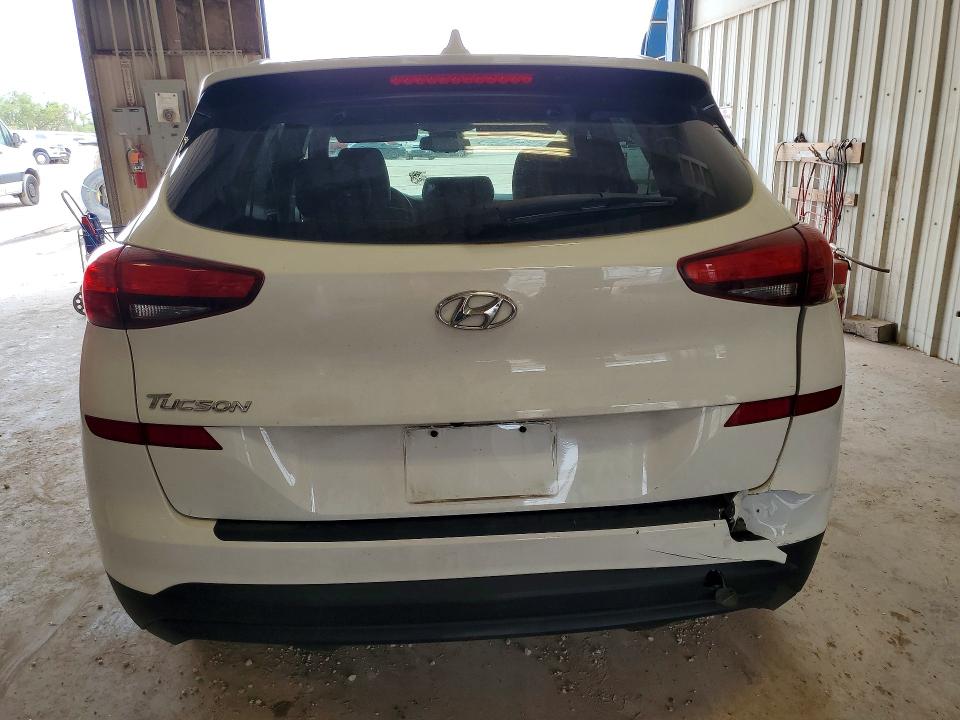 2021 Hyundai Tucson VIN KM8J33A42MU293943 COPART salvage auction — FRONT END, Tx - Salvage Vehicle Title, sold $5,200 on 2026-07-17 (photo 6)