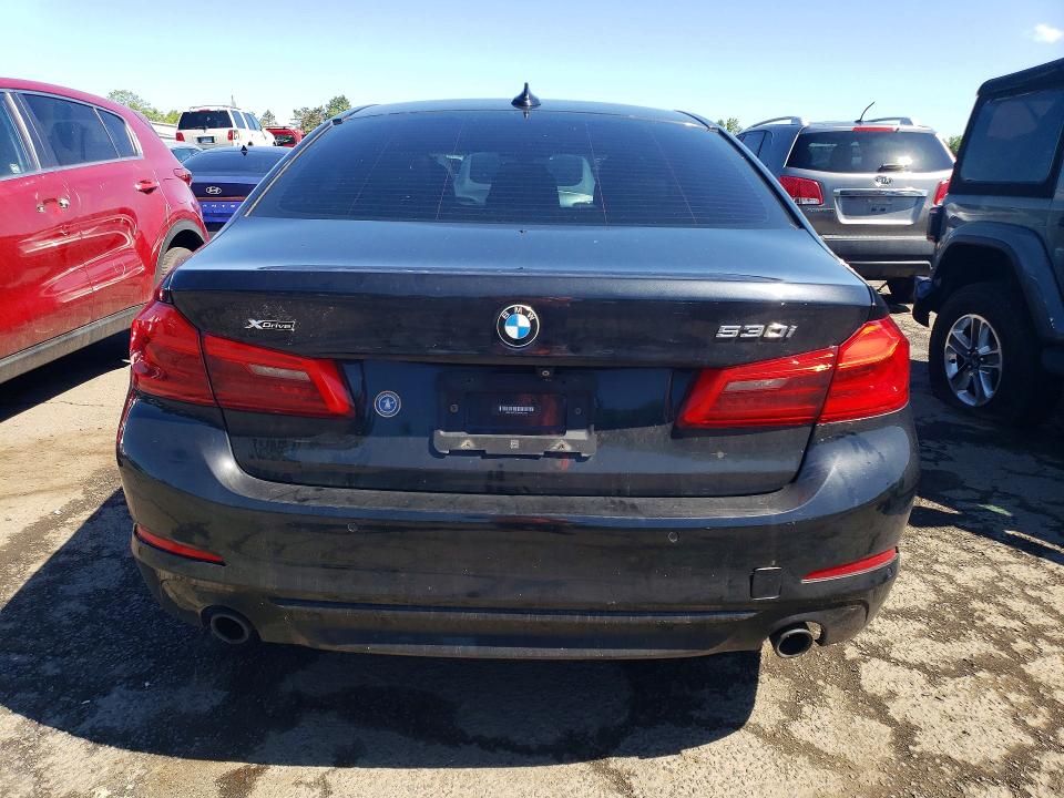 2019 BMW 5er VIN WBAJA7C50KWW05893 COPART salvage auction — FRONT END, Ct - Cert Of Title-Salvage, sold $475 on 2026-07-21 (photo 6)
