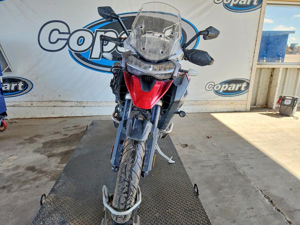 2024 Triumph motorcycle Tiger VIN SMTP24V45RTBT5468 COPART salvage auction — SIDE, TX - SALVAGE VEHICLE TITLE (P), sold $6,300 on 2026-07-23 (photo 2)