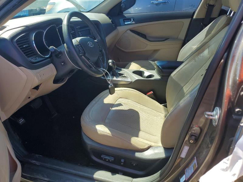 2011 Kia Optima VIN KNAGN4A67B5136168 COPART salvage auction — SIDE, Sc - Cert Of Title-Salvage, sold $575 on 2026-07-06 (photo 7)