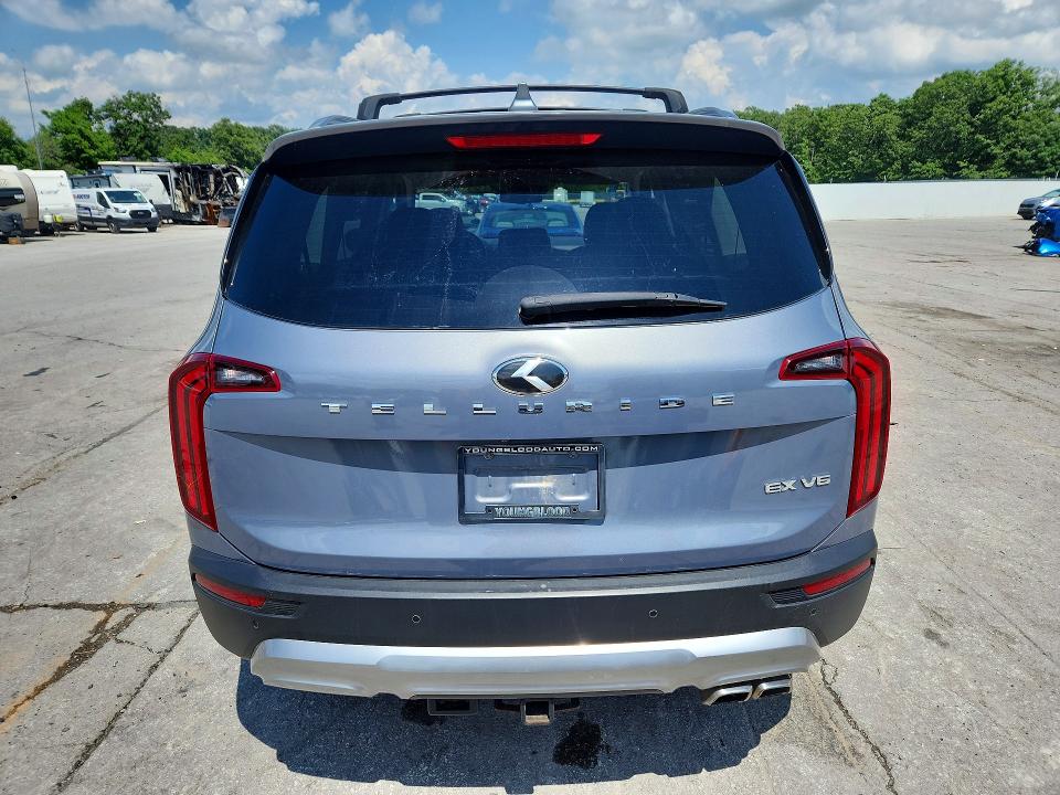 2020 Kia VIN 5XYP34HC4LG001582 COPART salvage auction — HAIL, Mo - Salvage Certificate Of Title, sold $6,100 on 2026-07-29 (photo 6)