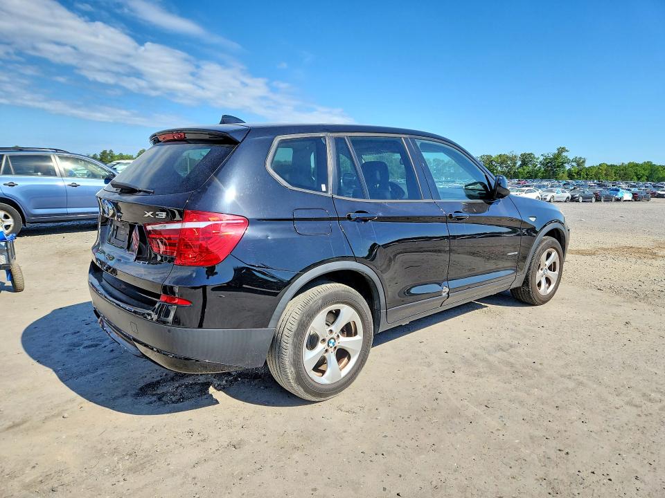 2011 BMW X3 VIN 5UXWX5C53BL714361 COPART salvage auction — SIDE, Md - Certificate Of Title (P), sold $850 on 2026-07-07 (photo 3)