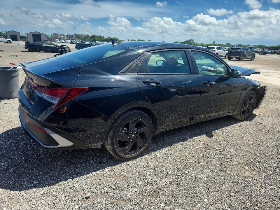 2026 Hyundai Elantra VIN KMHLM4DG4TU176106 COPART salvage auction — FRONT END, FL - CERTIFICATE OF TITLE, sold $6,300 on 2026-07-08 (photo 3)