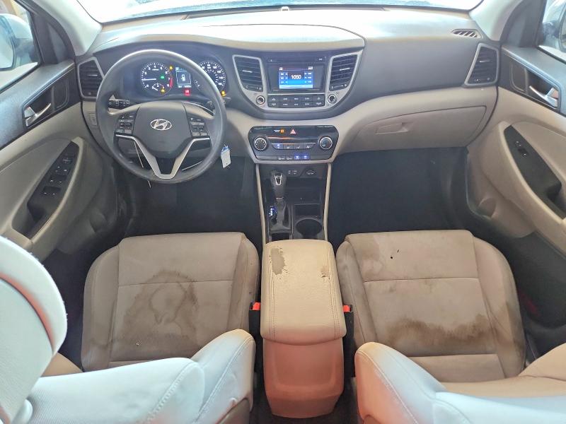 2016 Hyundai Tucson VIN KM8J33A27GU033606 COPART salvage auction — FRONT END, Az - Cert Of Title - Salvage, sold $2,650 on 2026-07-08 (photo 8)