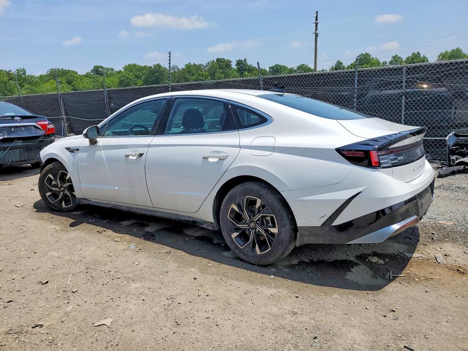 2025 Hyundai Sonata VIN KMHL64JA0SA480382 COPART salvage auction — FRONT END, Salvage Title, sold $7,600 on 2026-08-20 (photo 2)