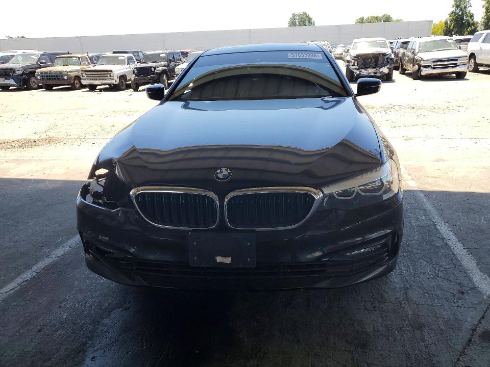2018 BMW 5er VIN WBAJA9C54JB250406 COPART salvage auction — FRONT END, Ca - Salvage Certificate, sold $7,700 on 2026-07-09 (photo 5)