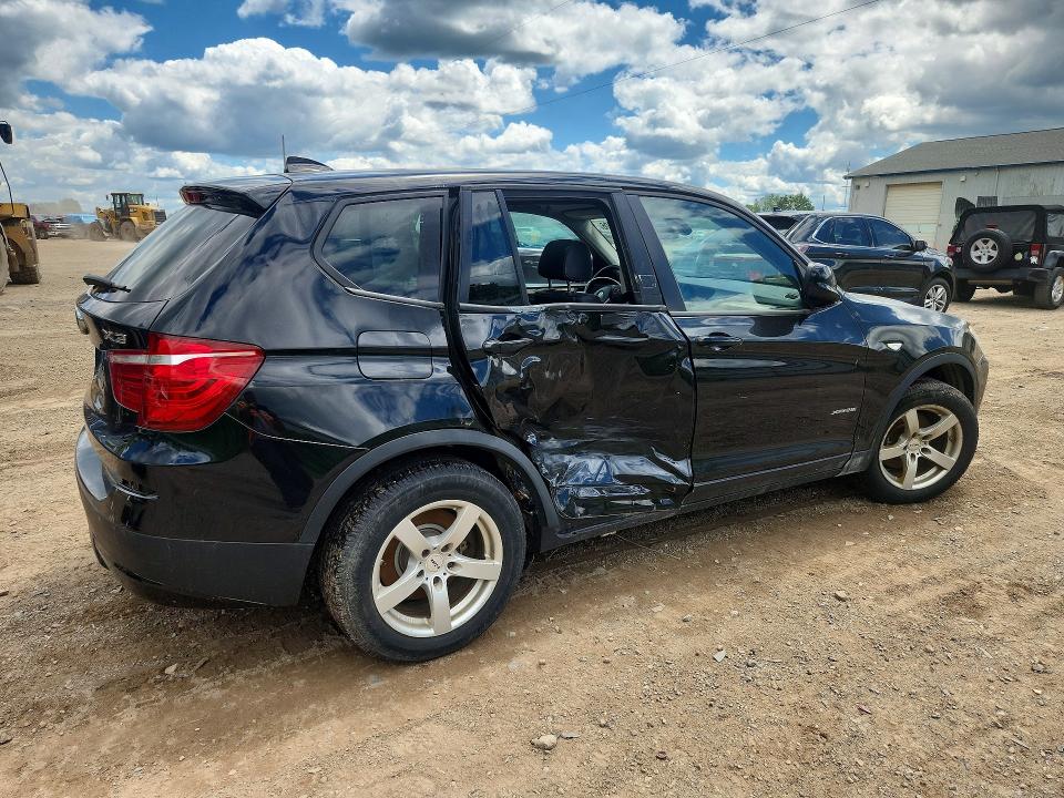 2011 BMW X3 VIN 5UXWX5C52BL716358 COPART salvage auction — SIDE, Mi - Certificate Of Title, sold $200 on 2026-07-29 (photo 3)