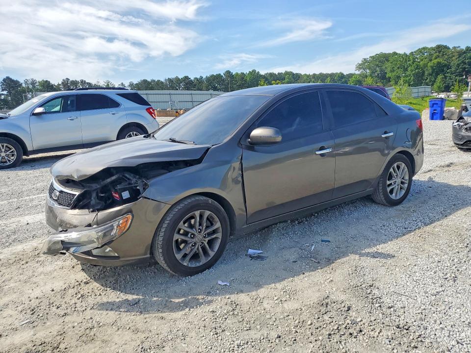 2012 Kia Forte VIN KNAFU4A28C5473591 COPART salvage auction — FRONT END, Ga - Cert Of Title-Salvage, sold $800 on 2026-07-27 (photo 1)