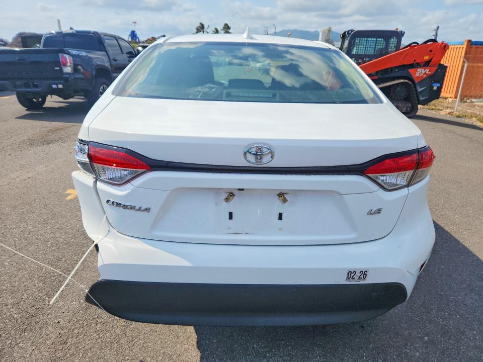 2023 Toyota Corolla VIN JTDB4MEEXP3003909 COPART salvage auction — REAR END, Hi - Certificate Of Salvage, sold $2 on 2026-07-13 (photo 6)