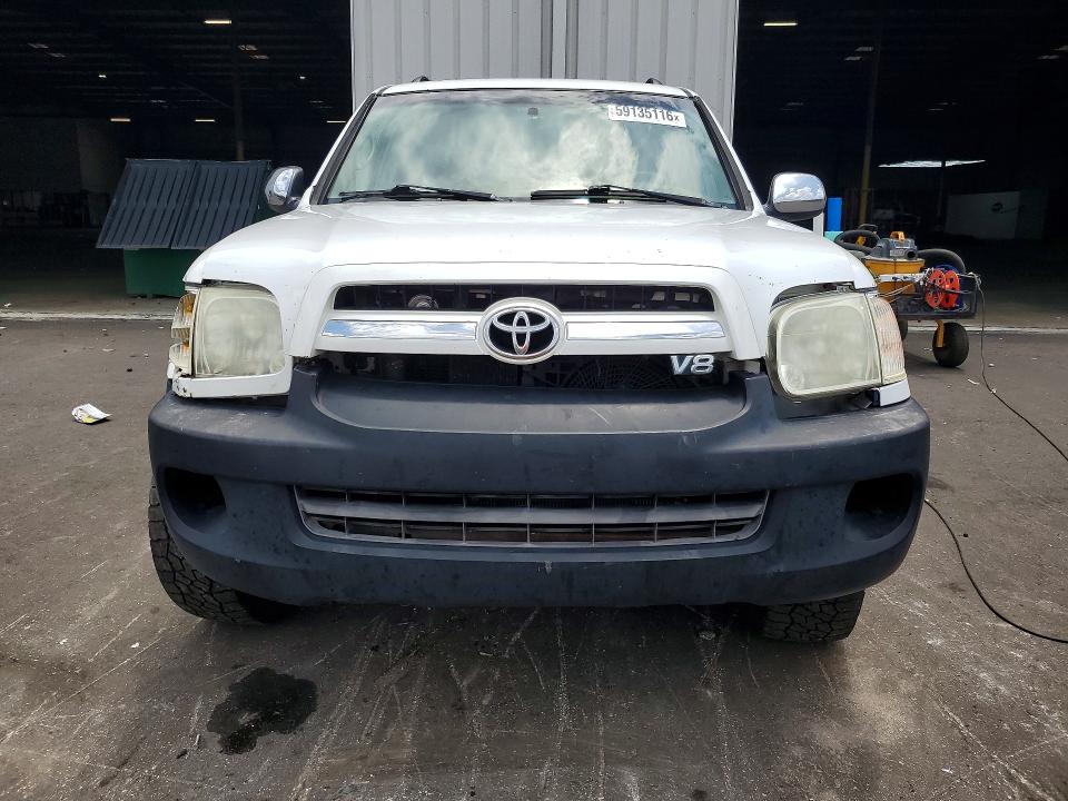 2007 Toyota Sequoia VIN 5TDZT38A87S286829 COPART salvage auction — FRONT END, FL - CERTIFICATE OF TITLE (P), sold $1,450 on 2026-07-20 (photo 5)