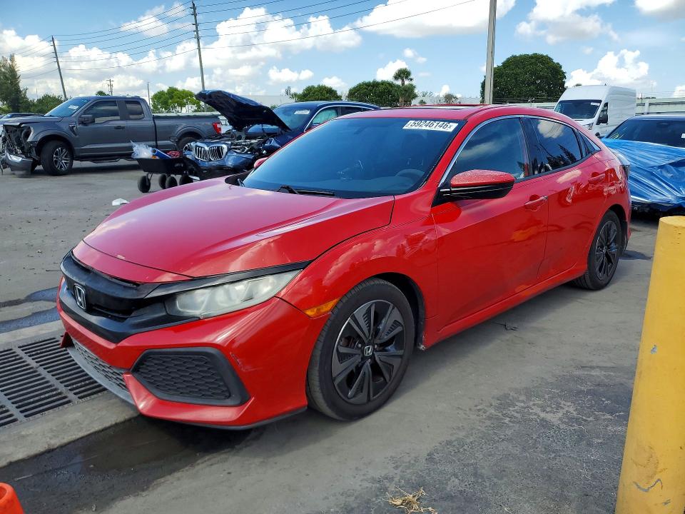 2017 Honda Civic VIN SHHFK7H56HU224138 COPART salvage auction — FRONT END, Fl - Cert Of Title-Rebuilt, sold $3,000 on 2026-07-08 (photo 1)