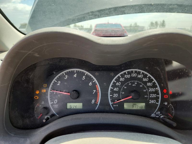 2009 Toyota Corolla VIN 2T1BU40E69C160404 COPART salvage auction — HAIL, Ab - Bos - Active, sold $1,450 on 2026-07-03 (photo 9)