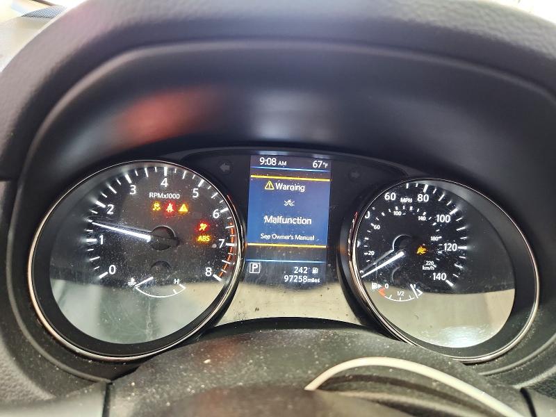 2019 Nissan Rogue VIN JN1BJ1CR4KW319751 COPART salvage auction — FRONT END, Pa - Certificate Of Salvage, sold $1,950 on 2026-07-16 (photo 9)