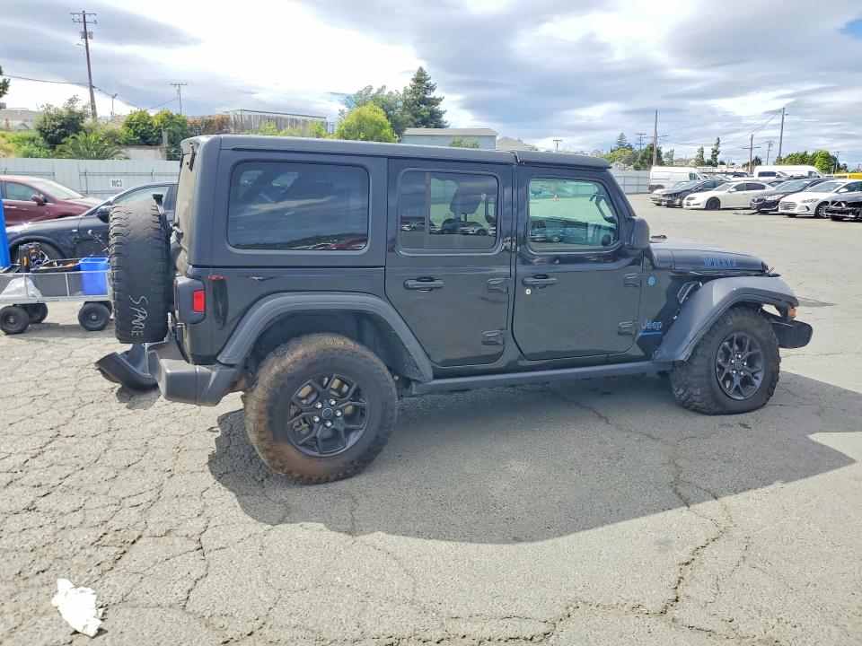 2024 Jeep Wrangler / VIN 1C4RJXN66RW203494 COPART salvage auction — FRONT END, CA - SALVAGE CERTIFICATE, sold $10,900 on 2026-07-31 (photo 3)