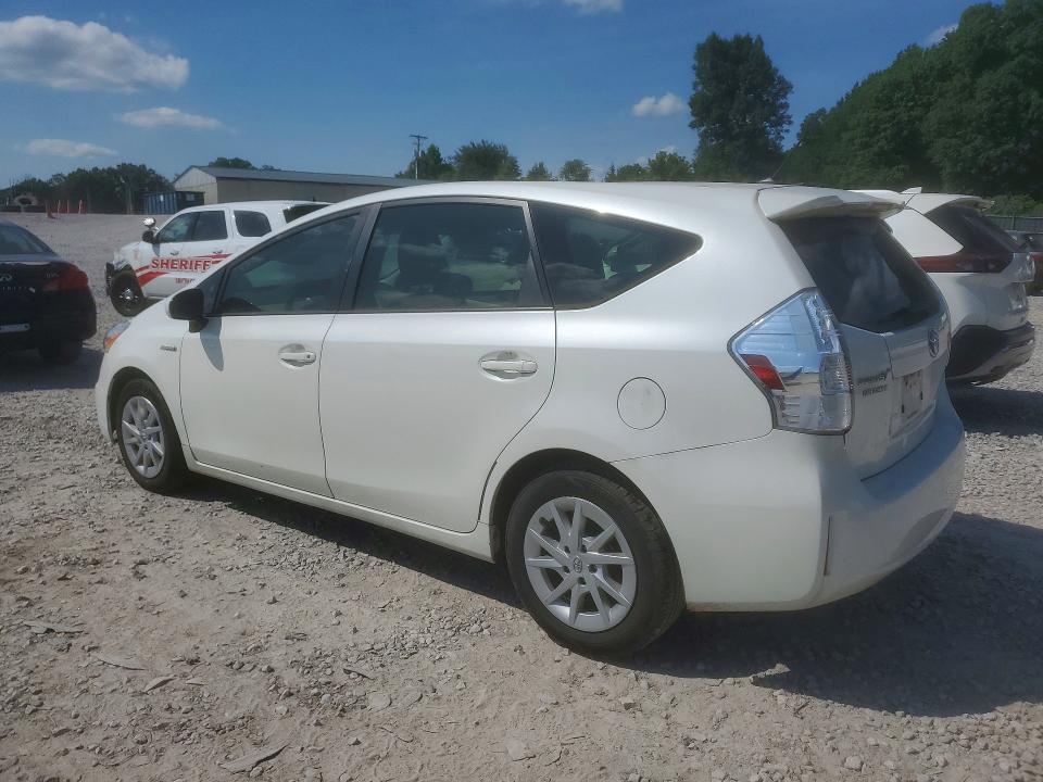2013 Toyota Prius VIN JTDZN3EU1D3197075 COPART salvage auction — FRONT END, TN - SALVAGE CERTIFICATE, sold $2,950 on 2026-07-28 (photo 2)