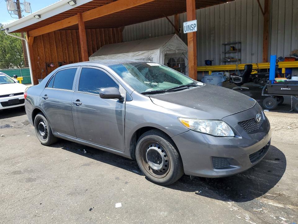 2009 Toyota Corolla VIN JTDBL40E39J041443 COPART salvage auction — FRONT END, Co - Public - Salvage Title, sold $1,450 on 2026-07-23 (photo 4)