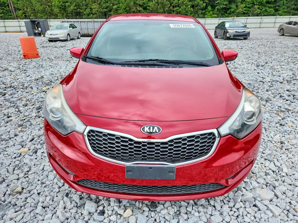 2016 Kia Forte VIN KNAFK4A64G5482237 COPART salvage auction — REAR END, GA - CERT OF TITLE-SALVAGE, sold $1,200 on 2026-07-30 (photo 5)