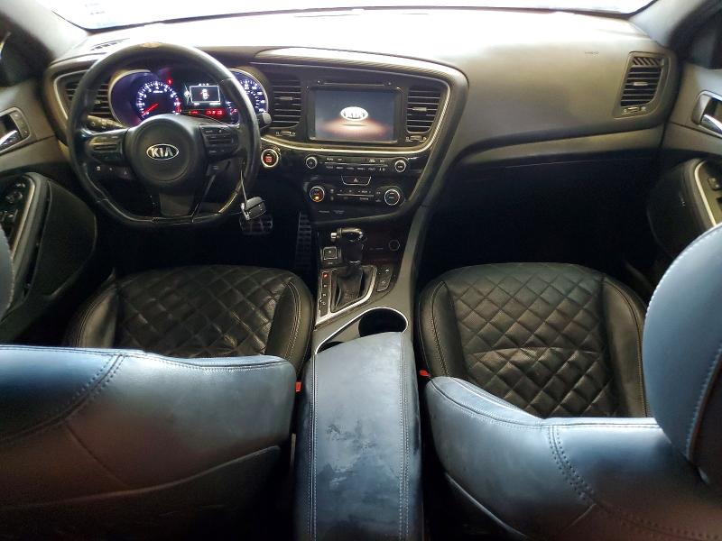 2014 Kia Optima VIN 5XXGR4A67EG325796 COPART salvage auction — SIDE, Tx - Salvage Vehicle Title, sold $800 on 2026-07-31 (photo 8)