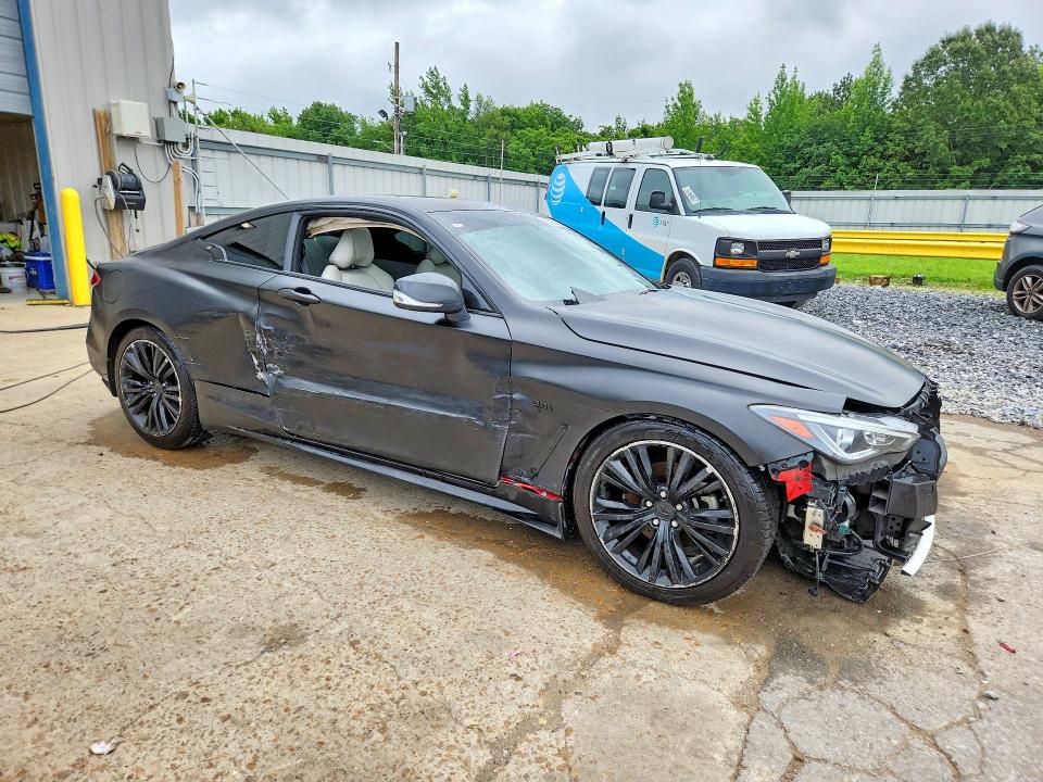 2017 Infiniti Q60 VIN JN1EV7EK7HM361579 COPART salvage auction — FRONT END, TN - SALVAGE CERTIFICATE, sold $3,000 on 2026-07-02 (photo 4)